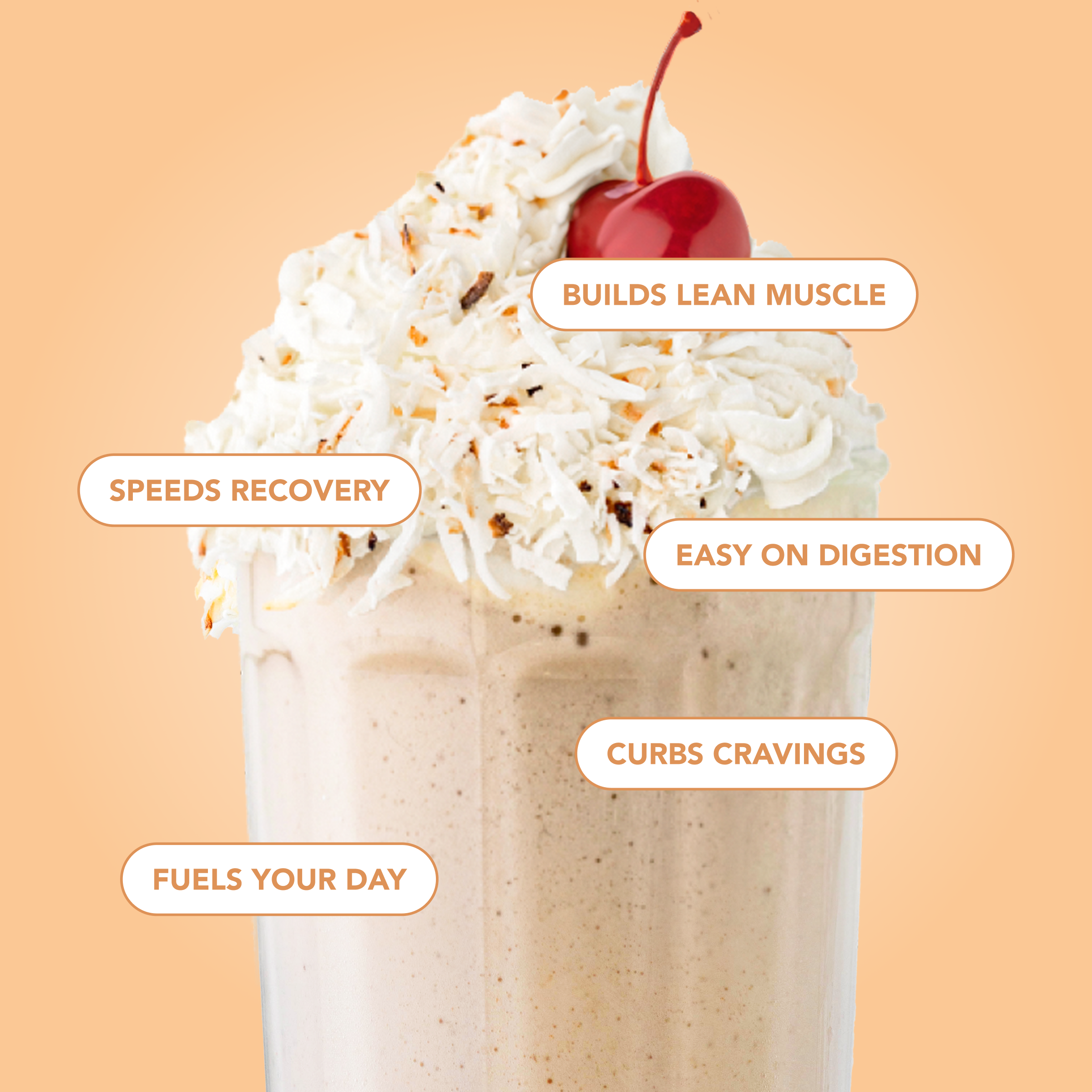 Protein Powder: Coconut Cream (20 Serving Bag)