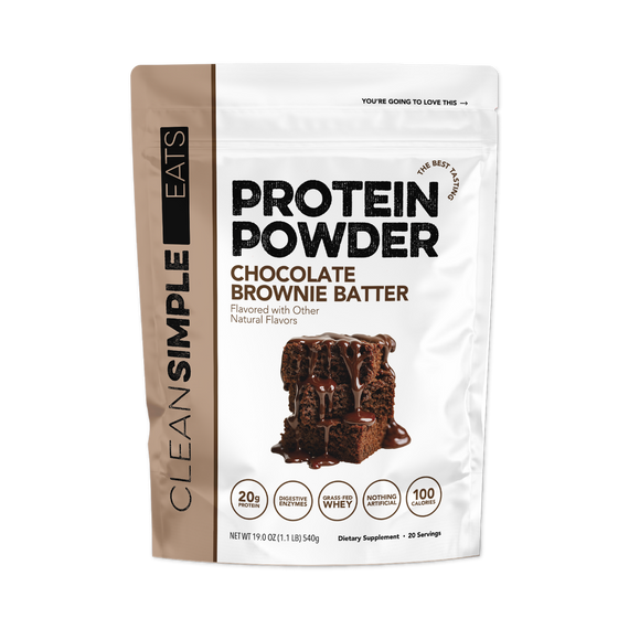 Protein Powder: Brownie Batter (20 Serving Bag)