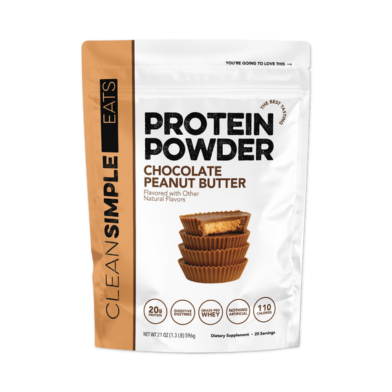 Protein Powder: Chocolate Peanut Butter (20 Serving Bag)