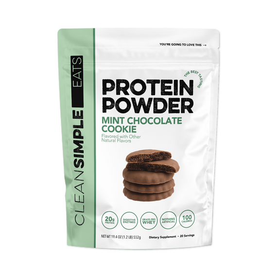 Protein Powder: Mint Chocolate Cookie (20 Serving Bag)