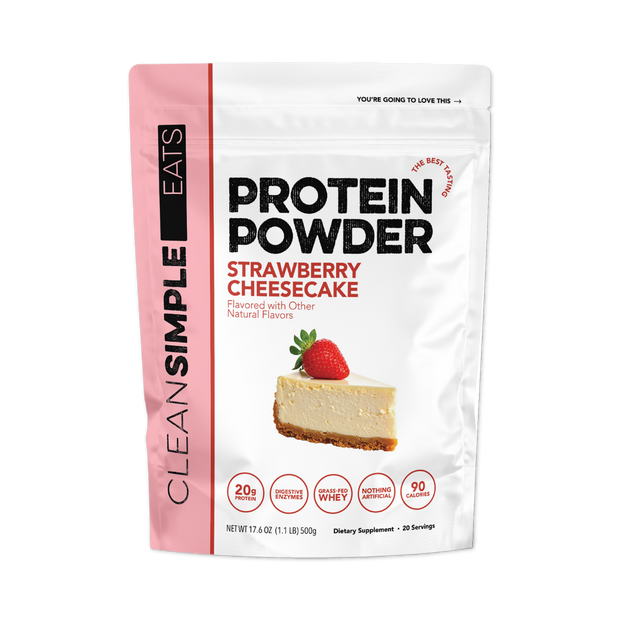 Protein Powder: Strawberry Cheesecake (20 Serving Bag)