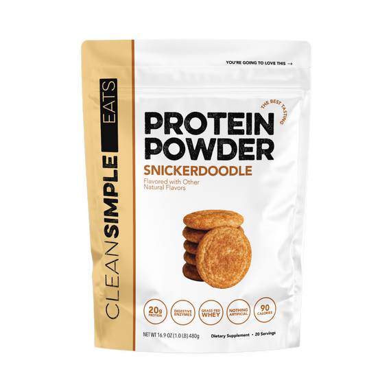 Protein Powder: Snickerdoodle (20 Serving Bag)