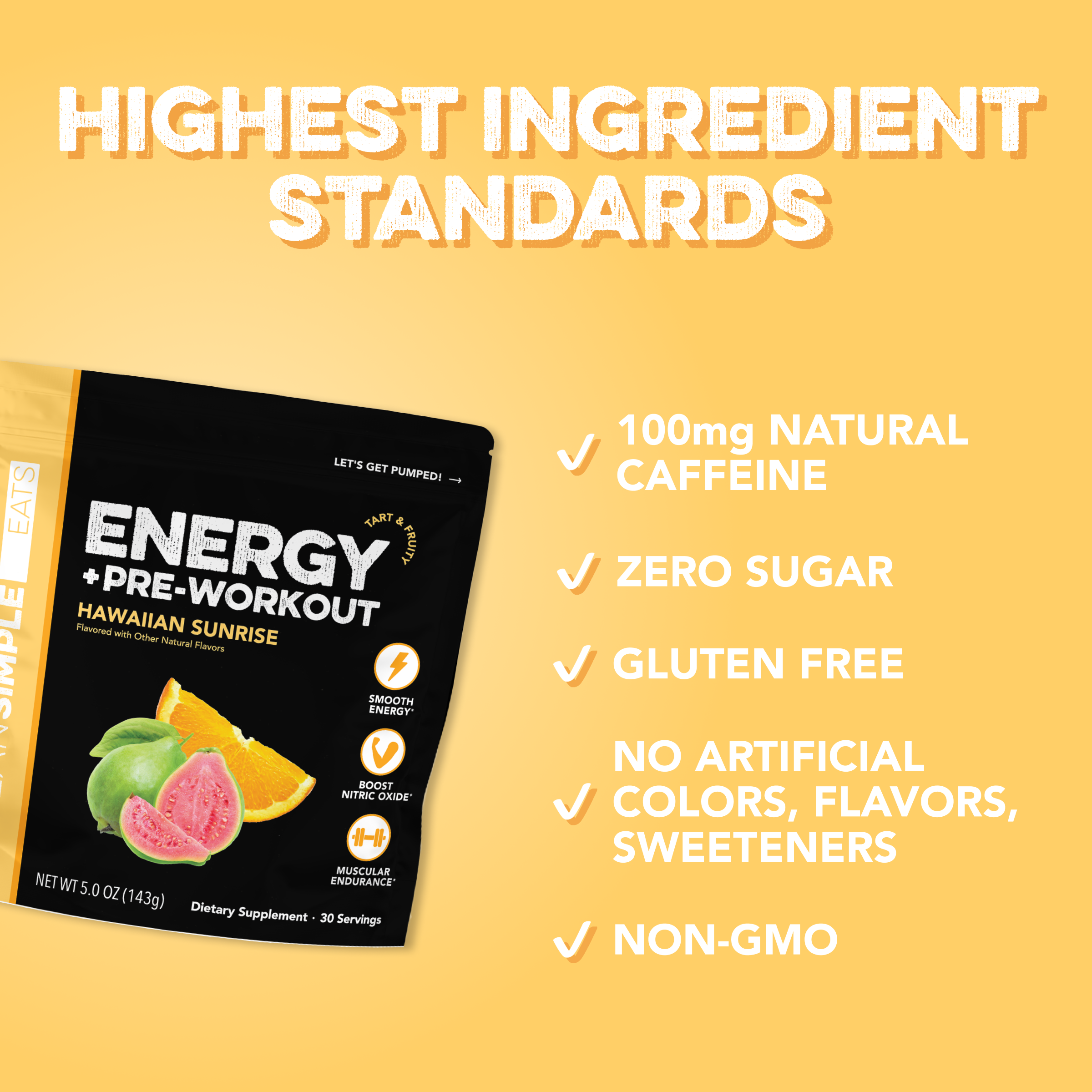 Energy + Pre-Workout: Hawaiian Sunrise