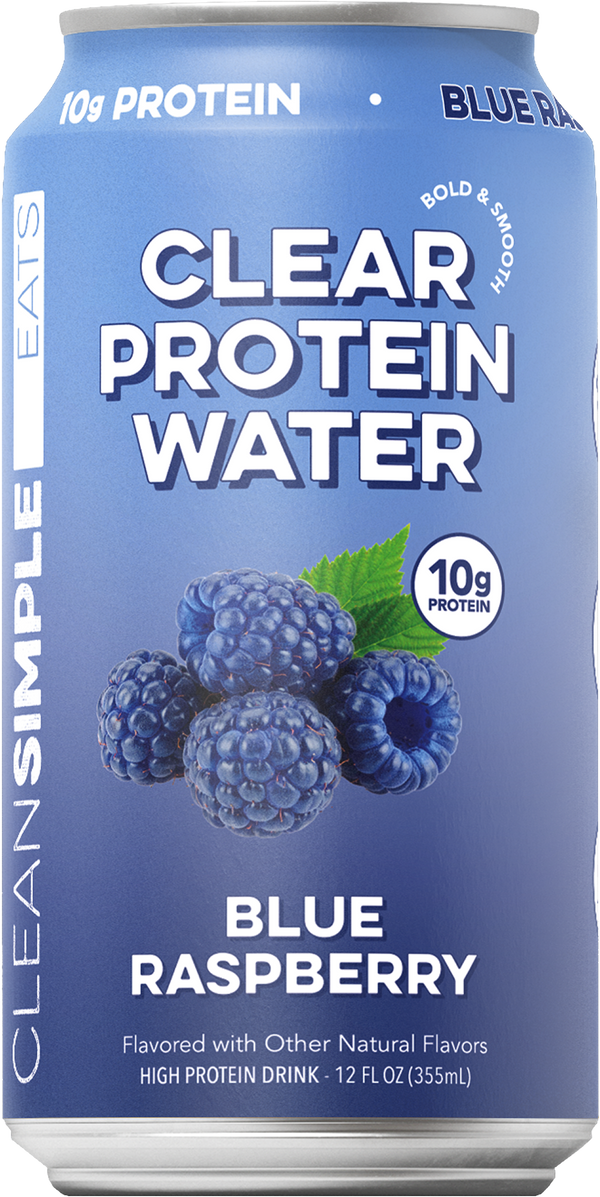 Clear Protein Water: Blue Raspberry