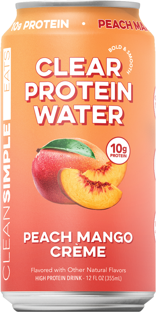 Clear Protein Water: Peach Mango Creme