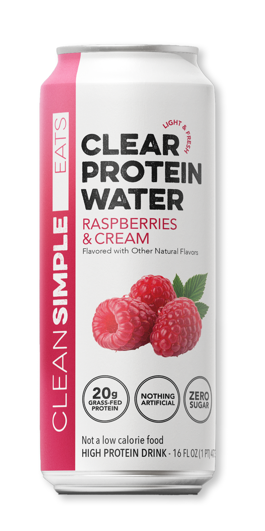 Clear Protein Water: Raspberries & Cream