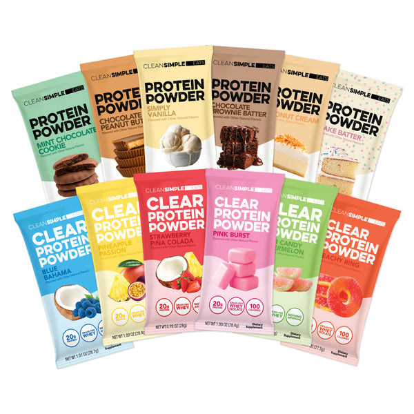Build Your Own Protein Powder Variety Pack