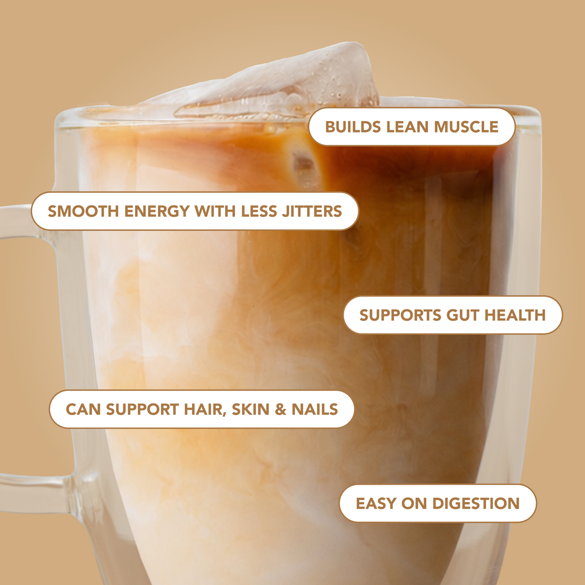 Protein Coffee + Collagen: Vanilla Latte