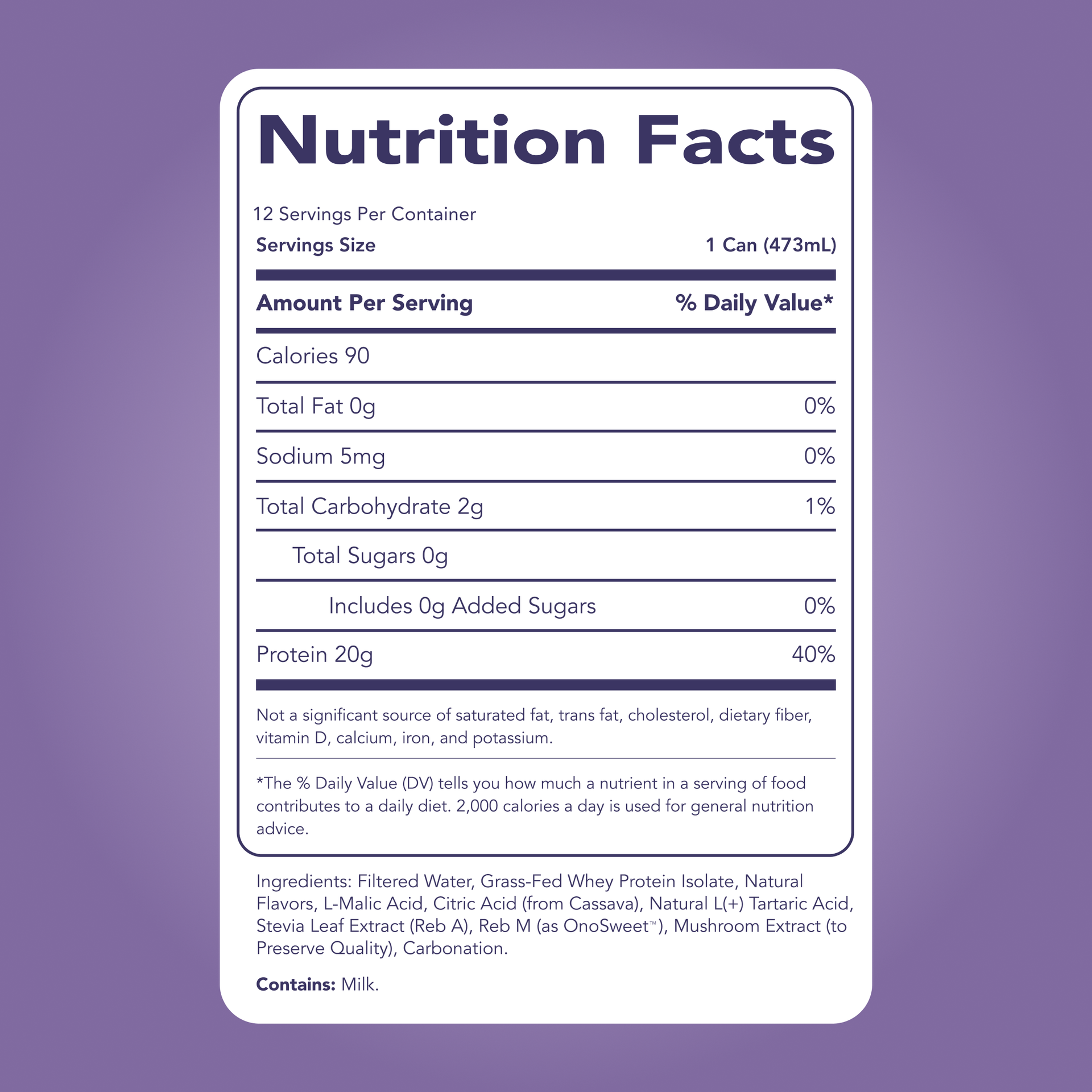 Clear Protein Water: Blackberry Vanilla (12 Pack)