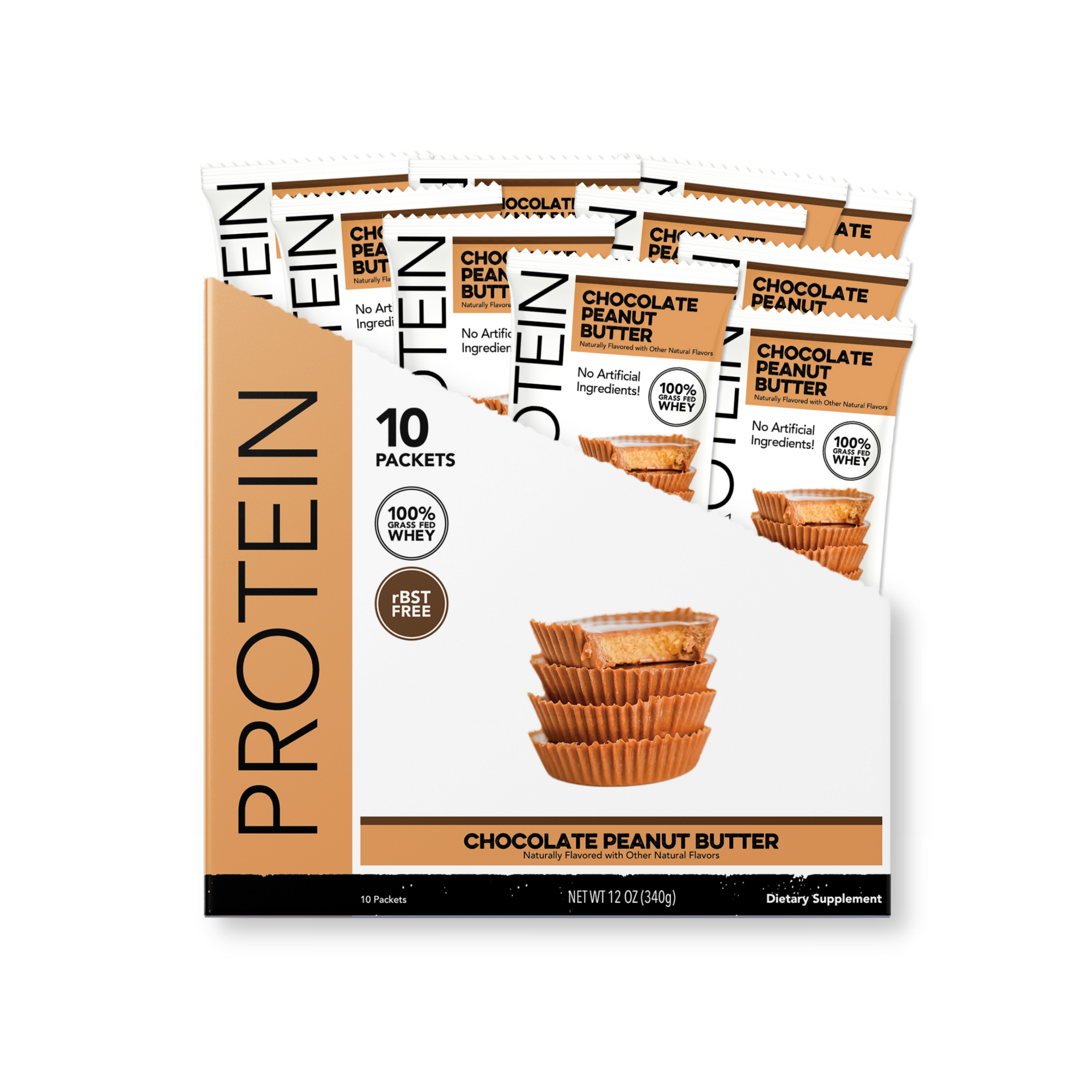 Protein Powder Chocolate Peanut Butter, Gluten Free, 20g Protein