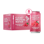 Clear Protein Water: Raspberries & Cream