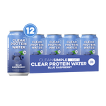Clear Protein Water: Blue Raspberry