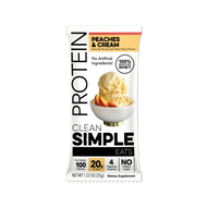 Protein Powder: Peaches & Cream (Single Serving Stick Pack Sample)
