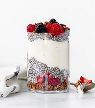 Chia Pudding Yogurt Parfait