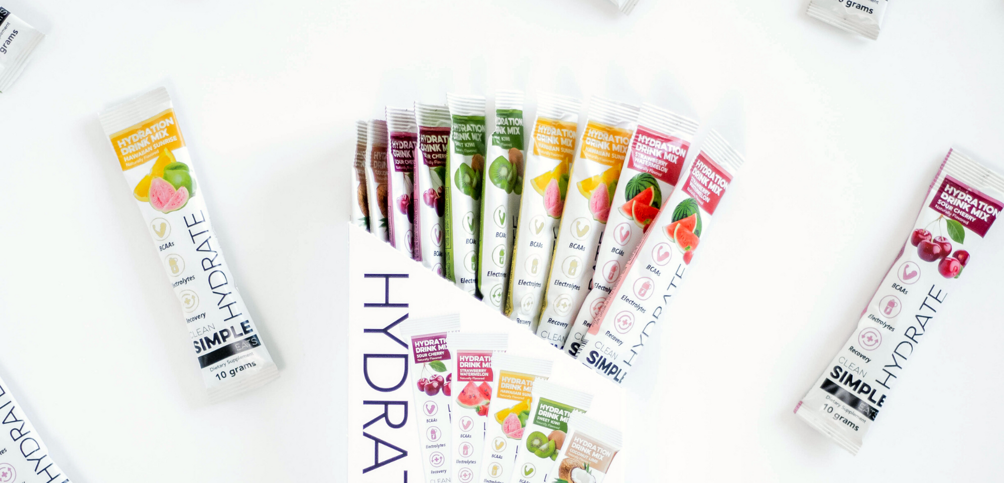 Hydrate Variety Pack (10 Single Serving Stick Packs)