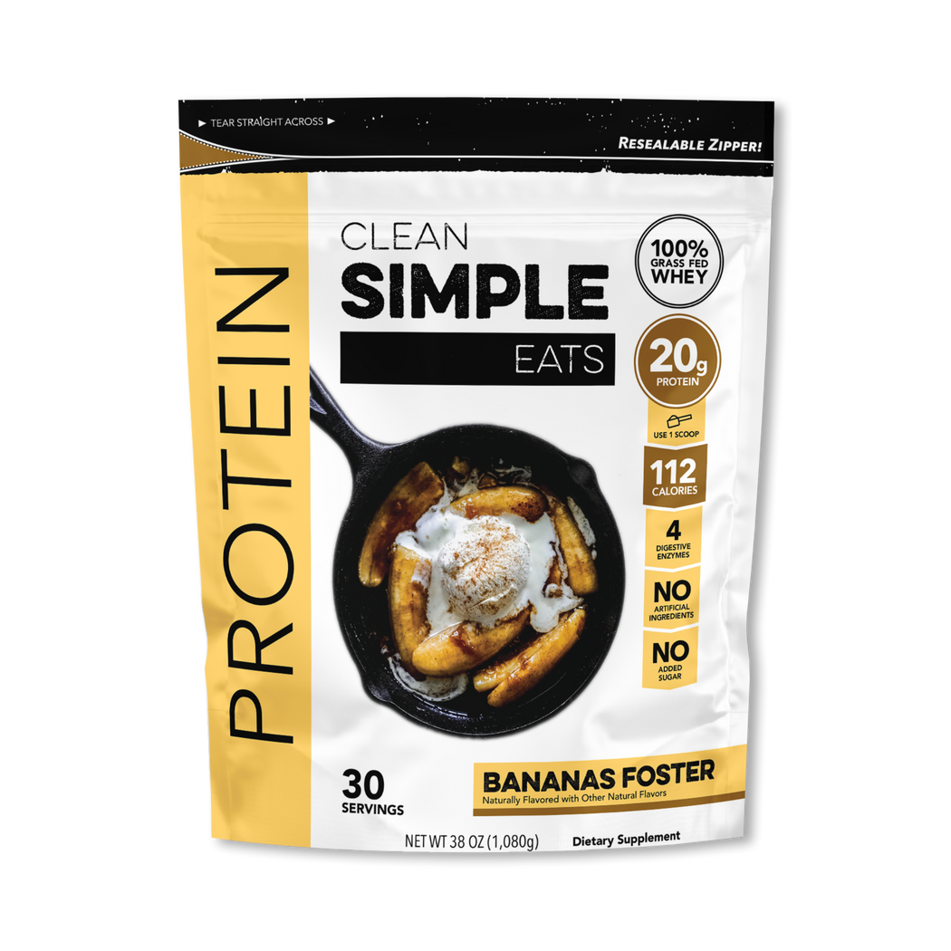 Protein Powder: Bananas Foster (30 Serving Bag)