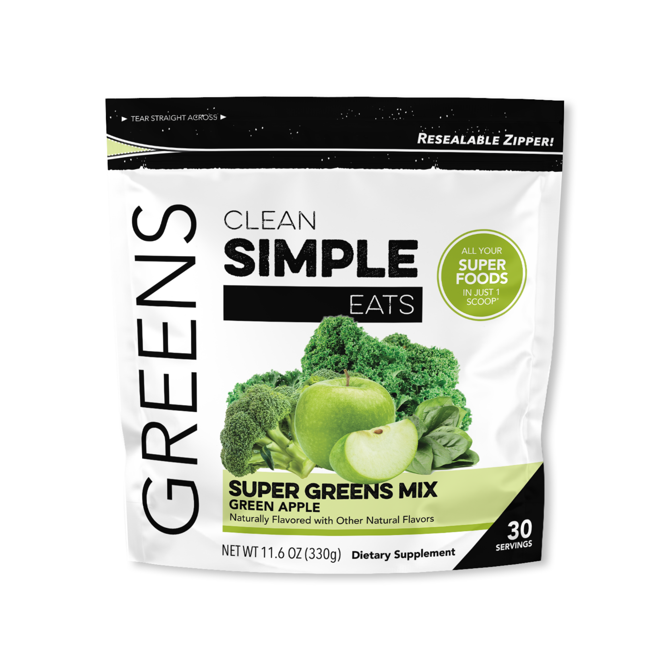 Greens: Green Apple Super Greens Mix