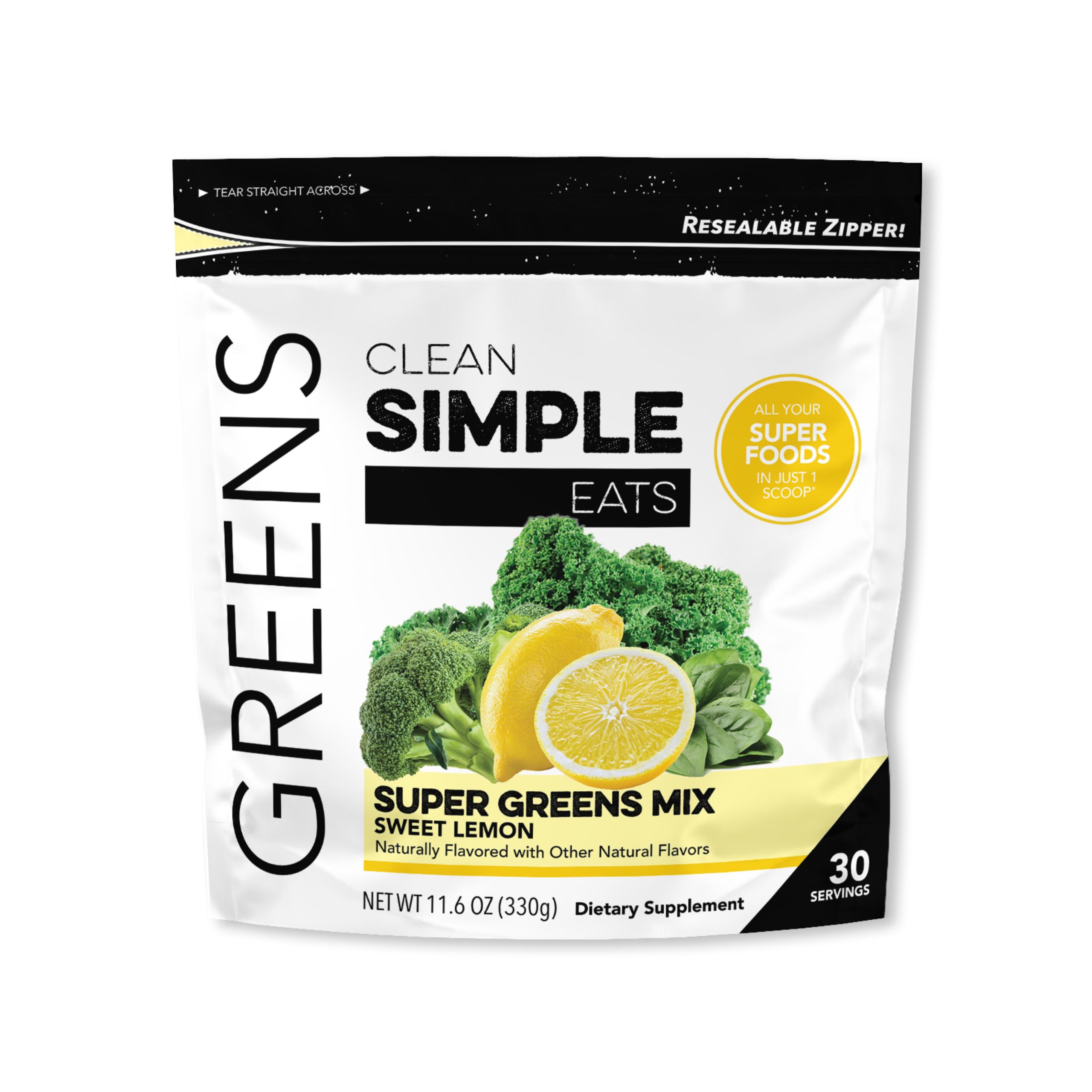 Greens: Sweet Lemon Super Greens Mix