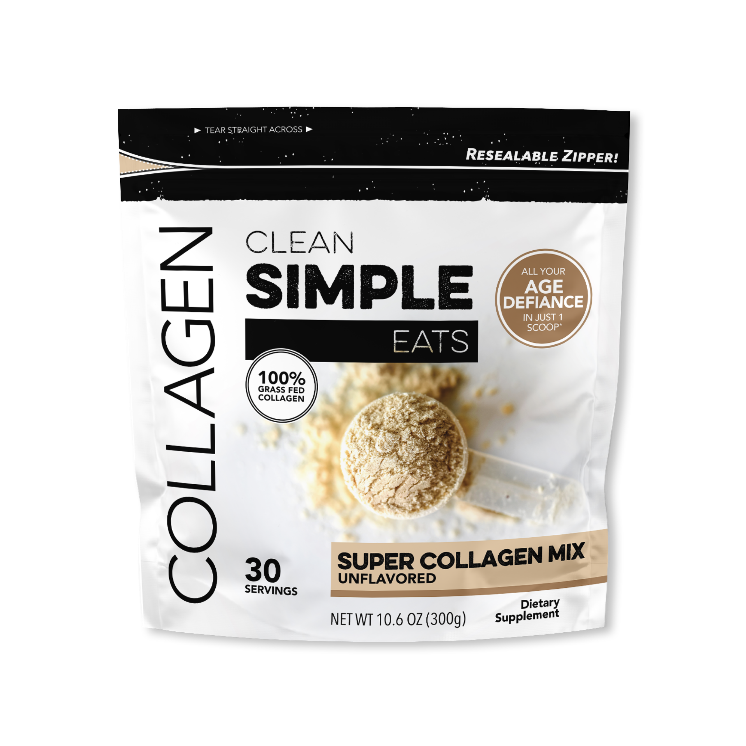 Unflavored Premium Collagen Powder | Clean Simple Eats