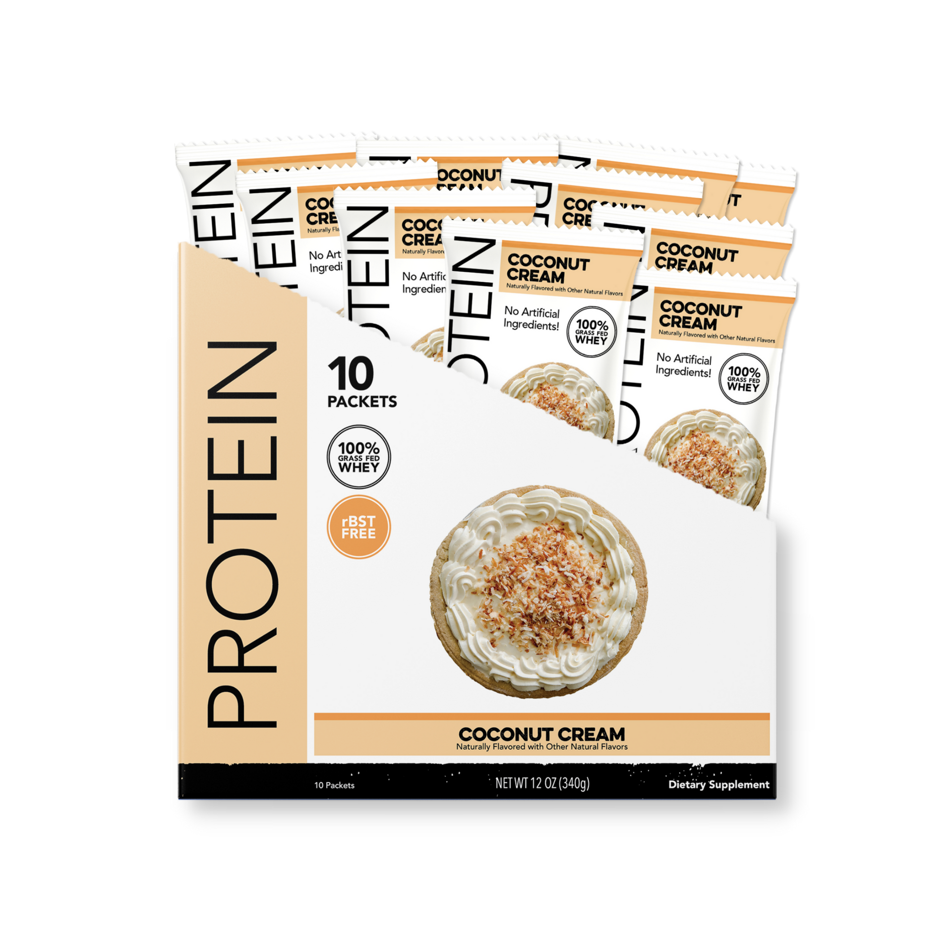 Protein Powder Coconut Cream, Gluten Free, 20g Protein Clean Simple Eats
