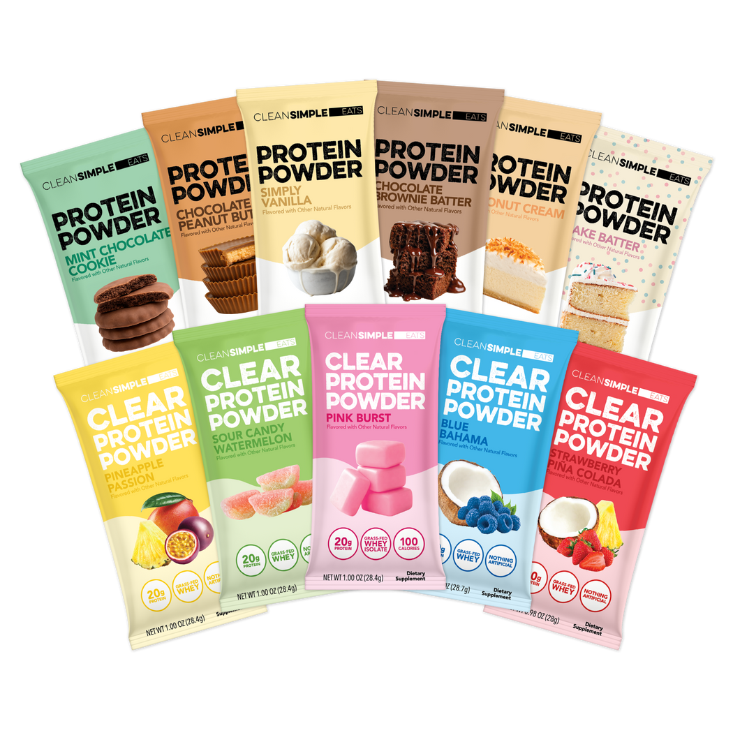 Build Your Own Protein Powder Variety Pack