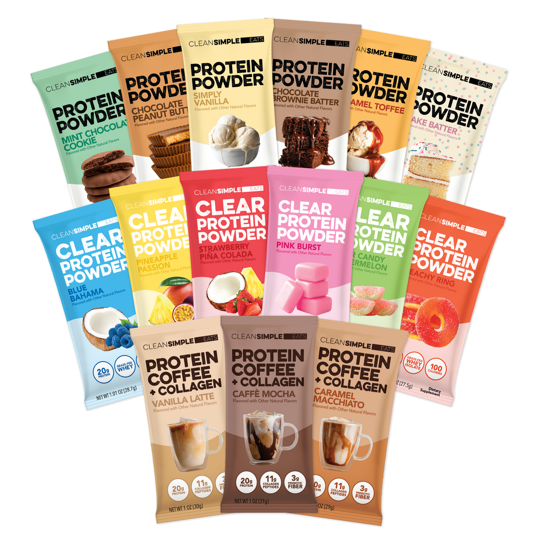 Build Your Own Protein Powder Variety Pack