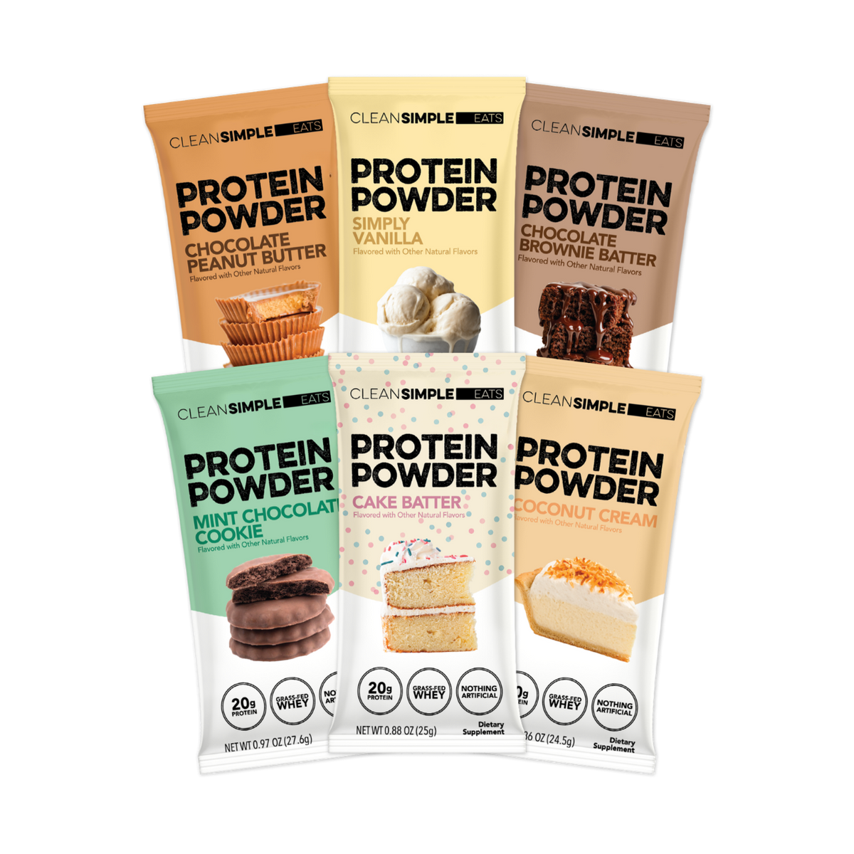 Protein Example Packets Shop Variety Packs - Discover Your Favorites – Clean Simple Eats