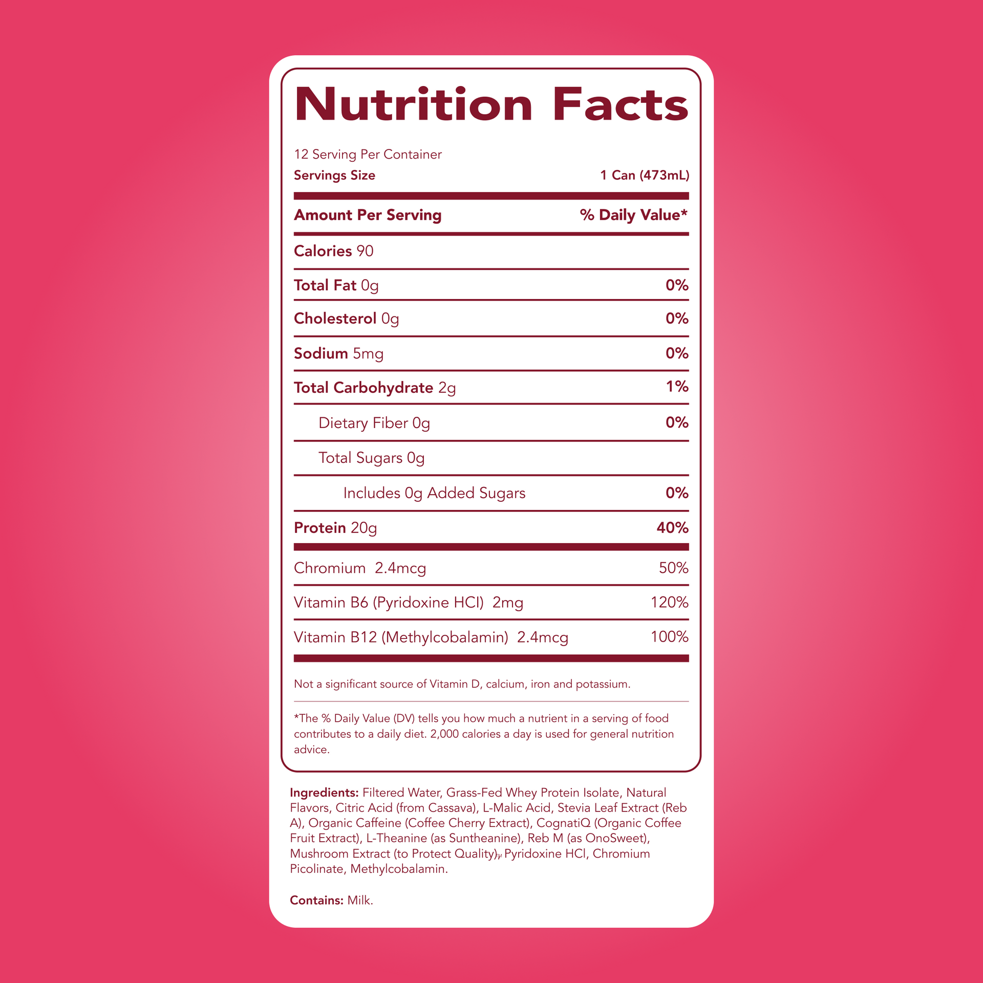 Clear Protein + Energy: Blizzard Berry (12 Pack)