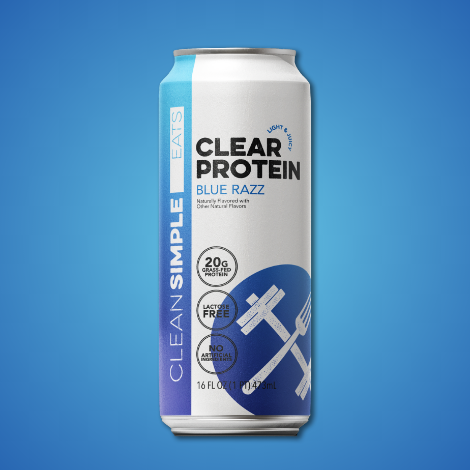 Clear Protein: Blue Razz (12 Serving) | Clean Simple Eats