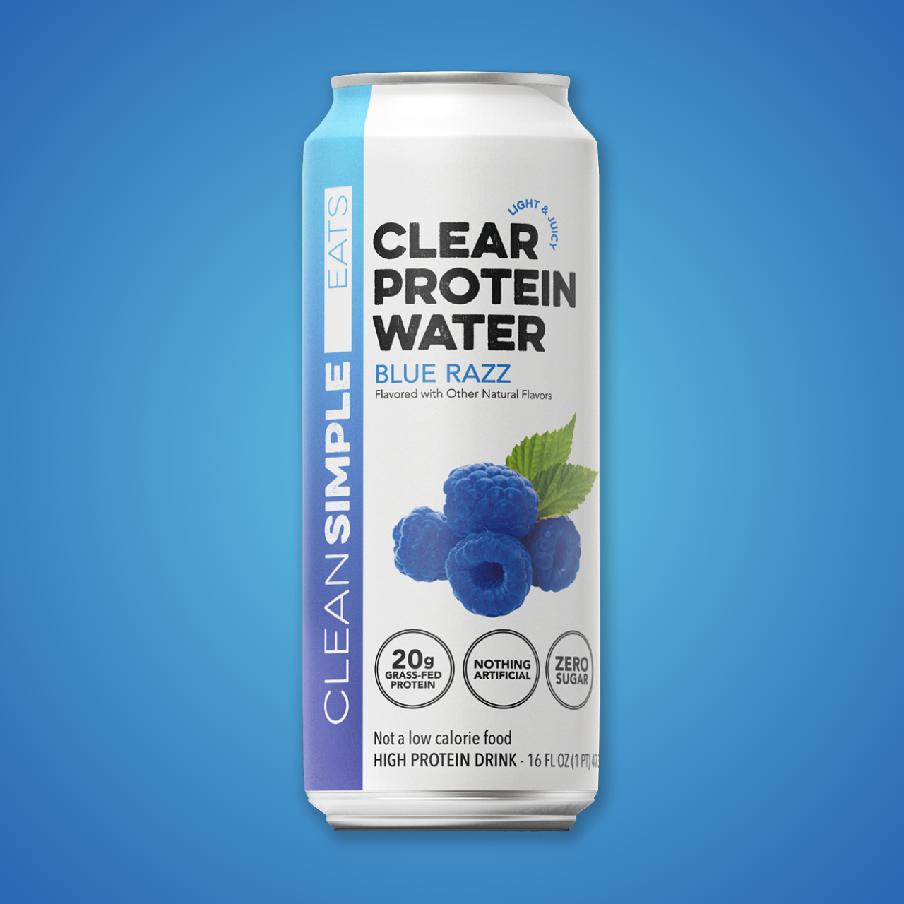 Clear Protein Water: Blue Razz (12 Pack)