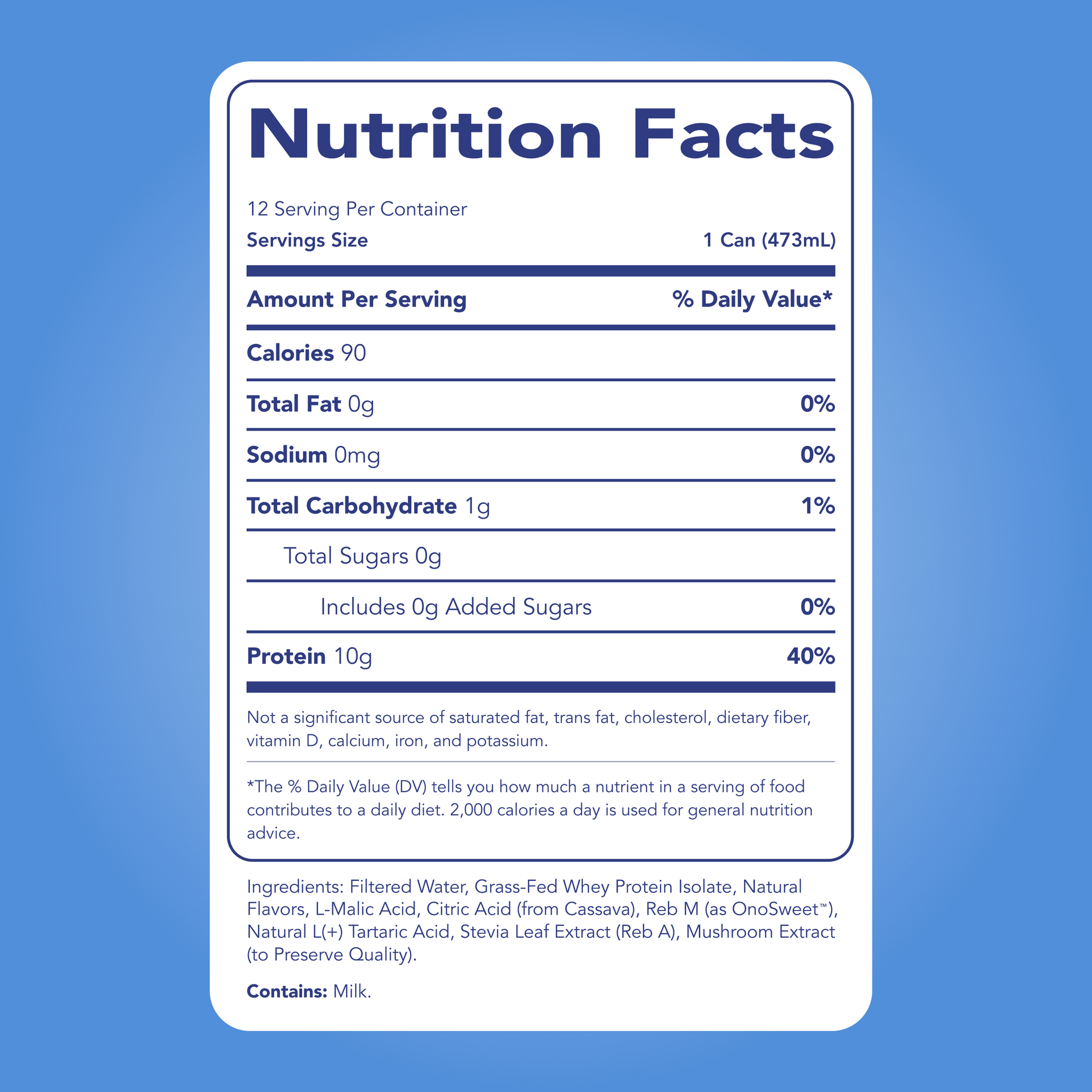 Clear Protein Water: Blue Razz (12 Pack)