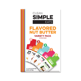 Nut Butter: Butter Variety (10 Single Serving Stick Packs)