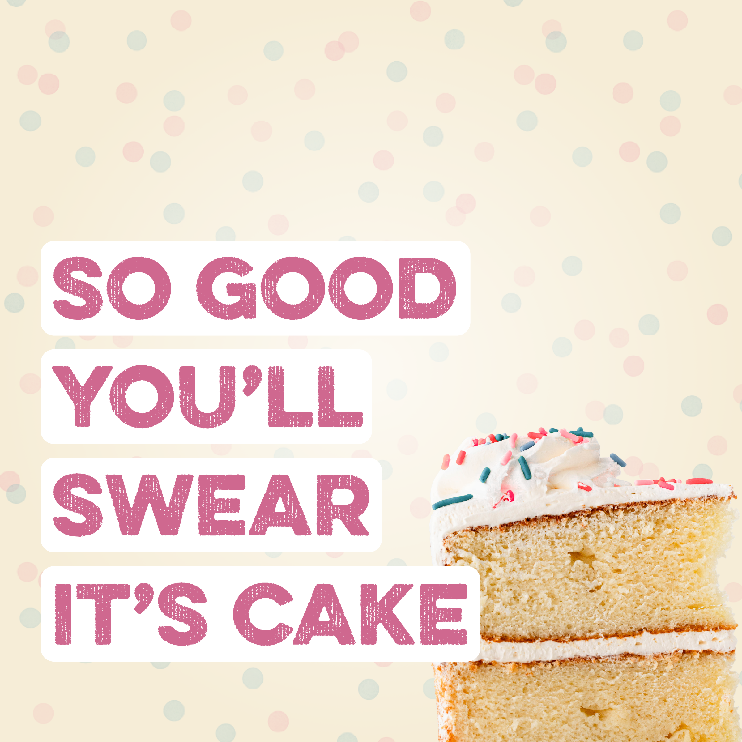 Protein Powder: Cake Batter (10 Single Serving Stick Packs)