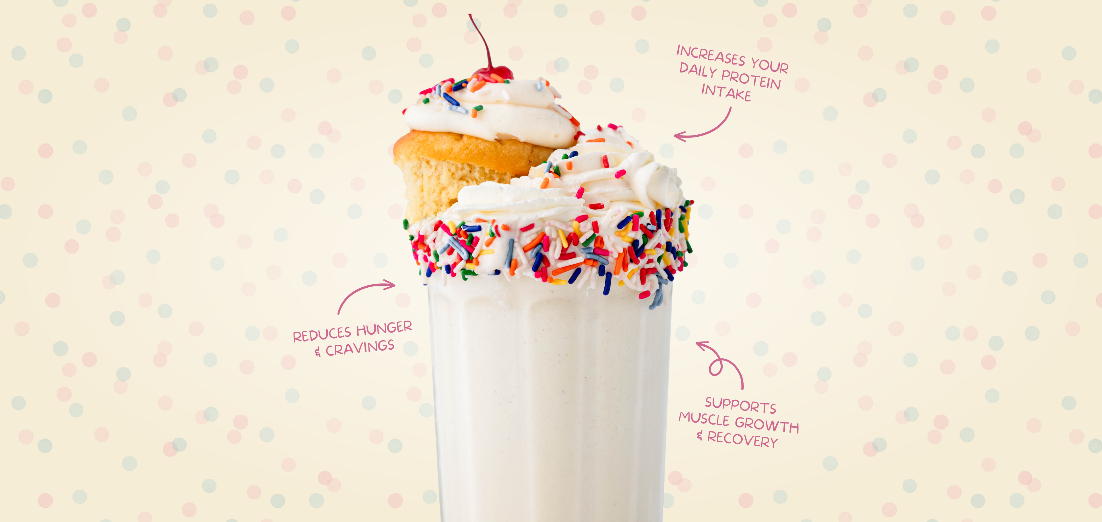 Protein Powder: Cake Batter (10 Single Serving Stick Packs)