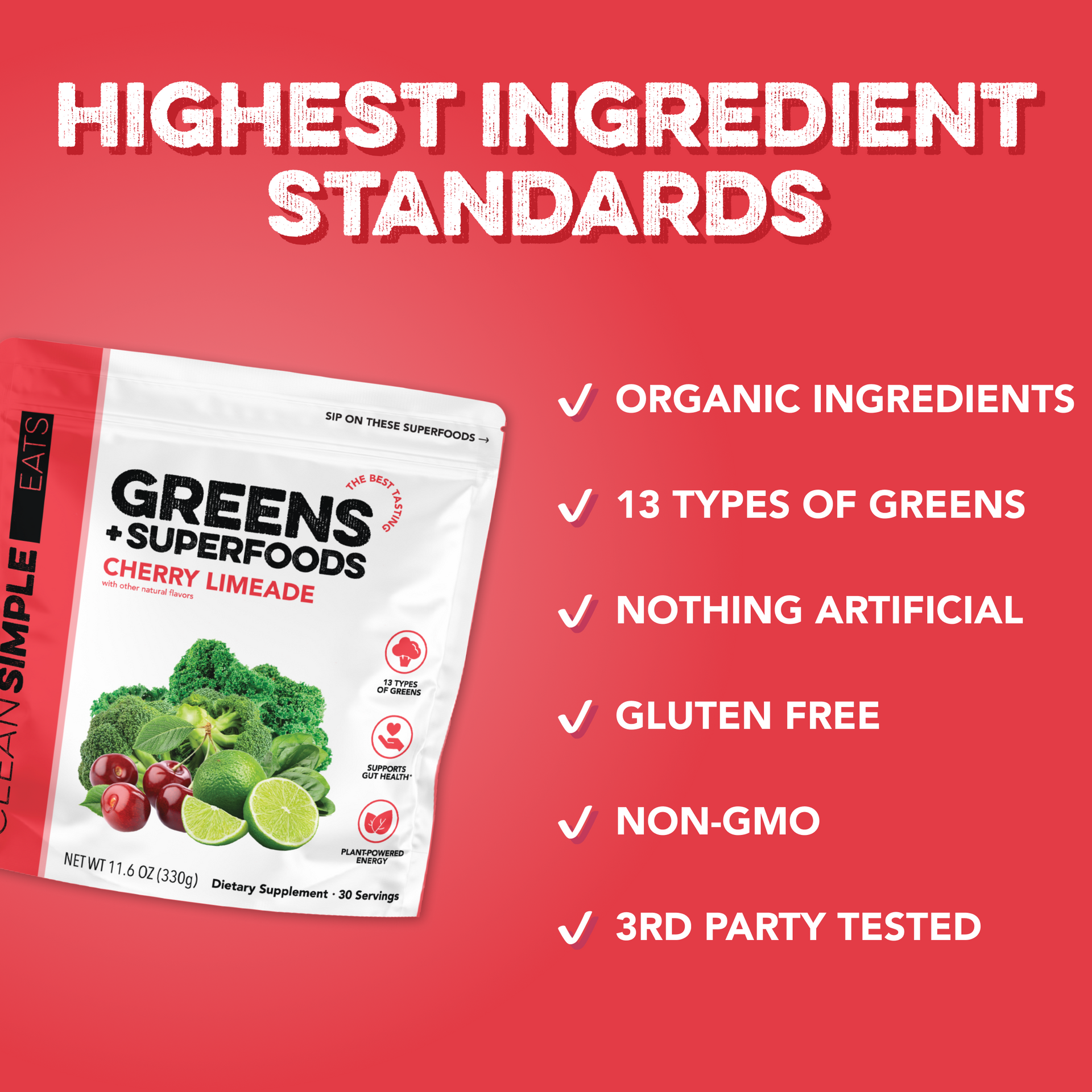 Greens: Cherry Limeade