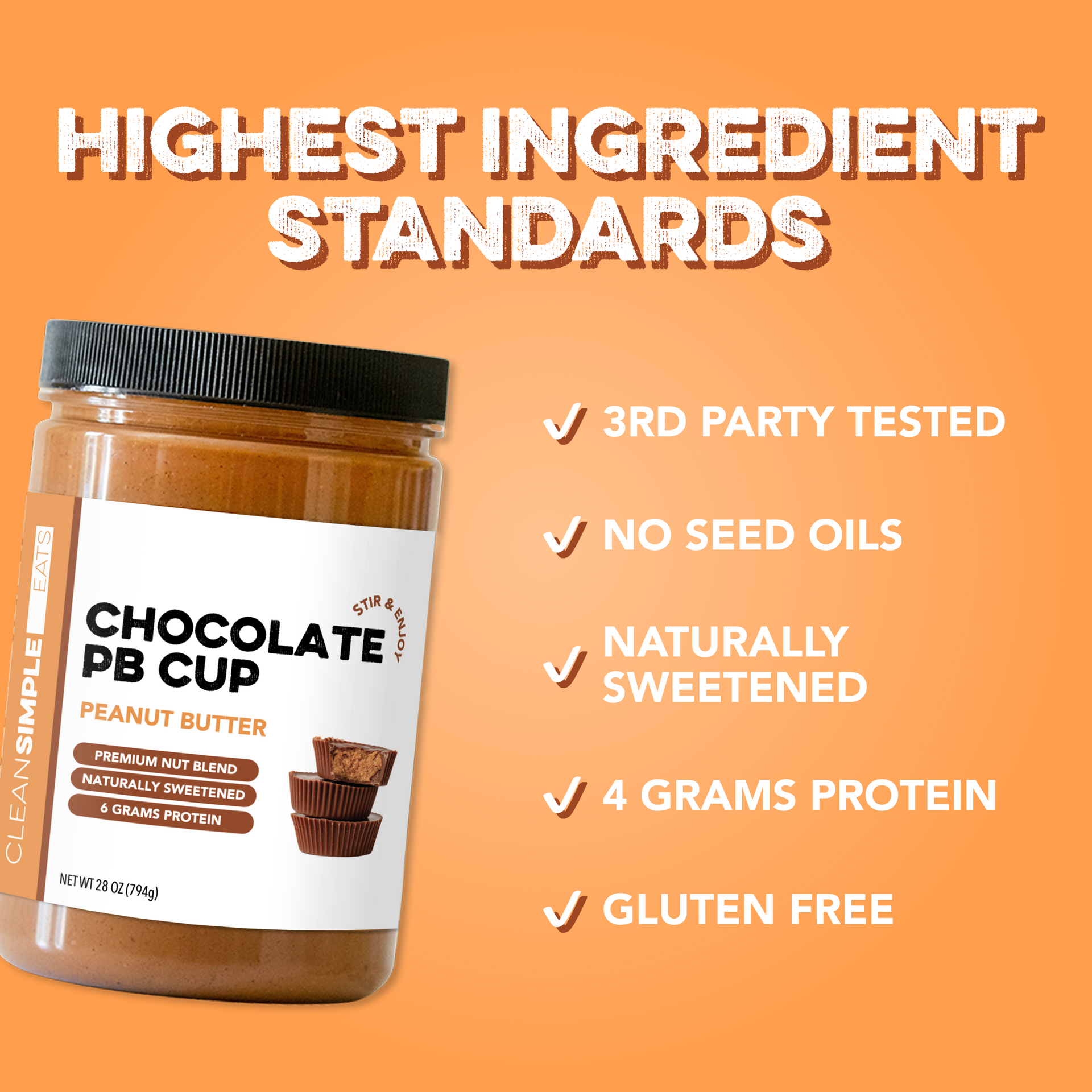 Chocolate PB Cup Nut Butter (28 ounce)
