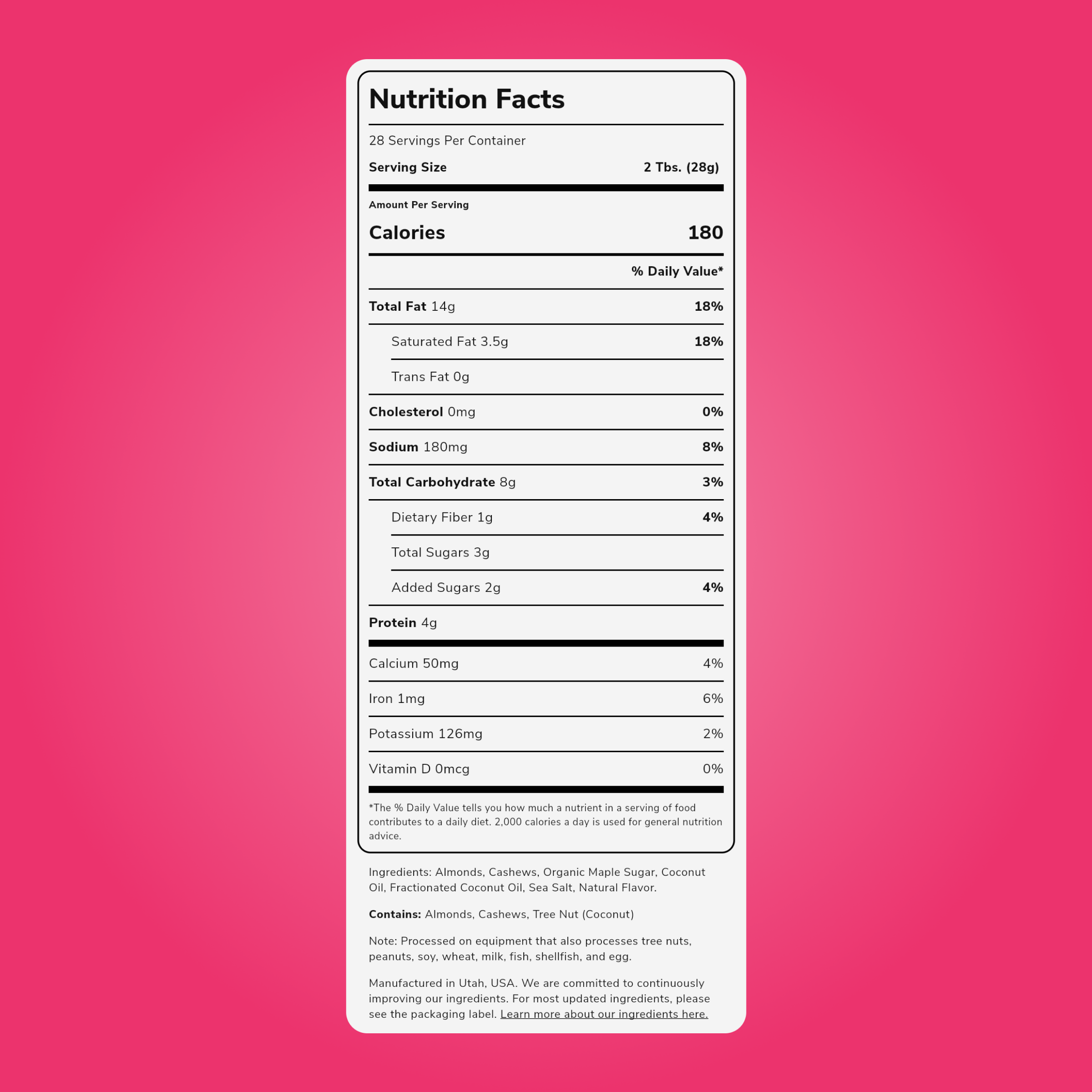 Cinnamon Bun OffBeat Butter (28 ounce)