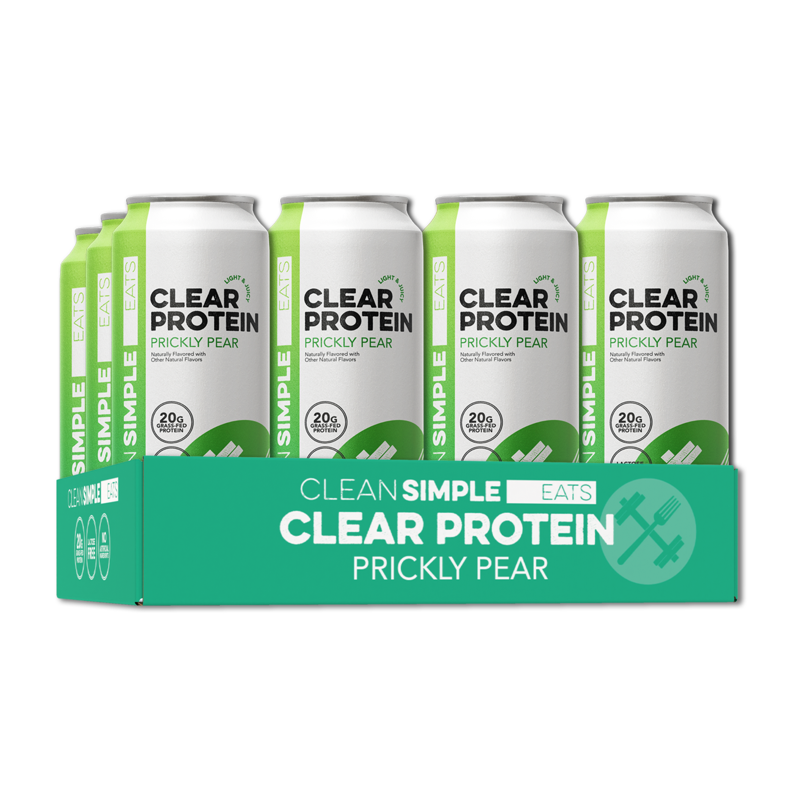 Clear Protein: Prickly Pear (12 Pack)