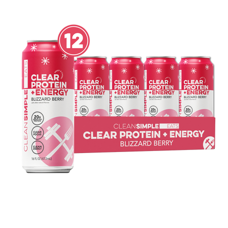 Clear Protein + Energy: Blizzard Berry (12 Pack)