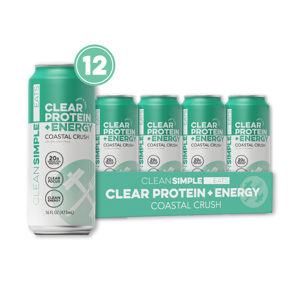 Clear Protein + Energy: Coastal Crush (12 Pack)