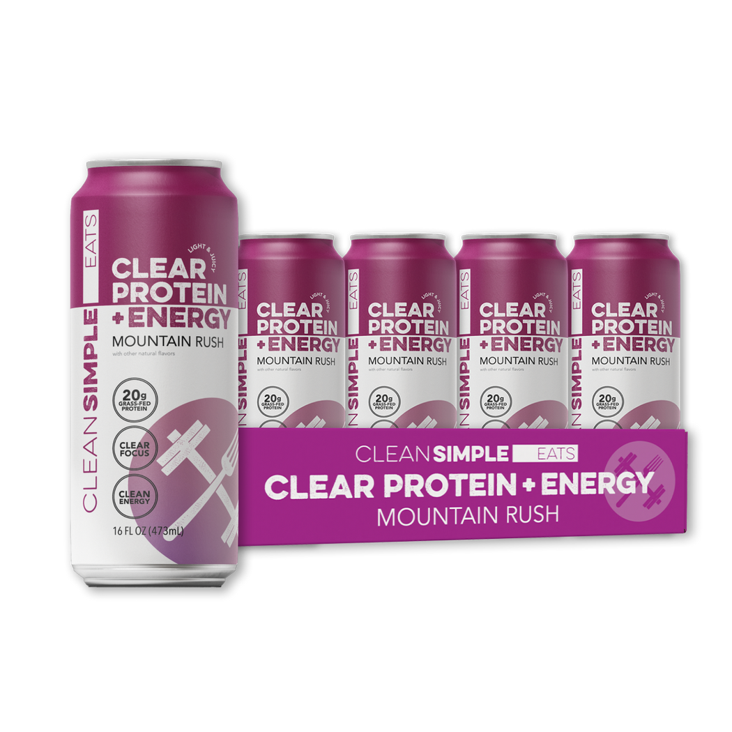 Clear Protein + Energy: Mountain Rush (12 Pack)