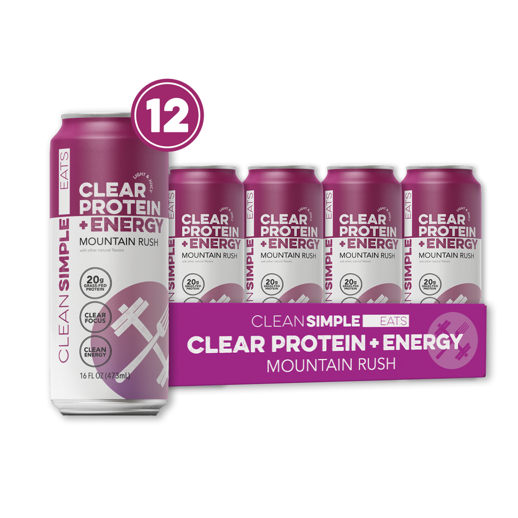 Clear Protein + Energy: Mountain Rush (12 Pack)