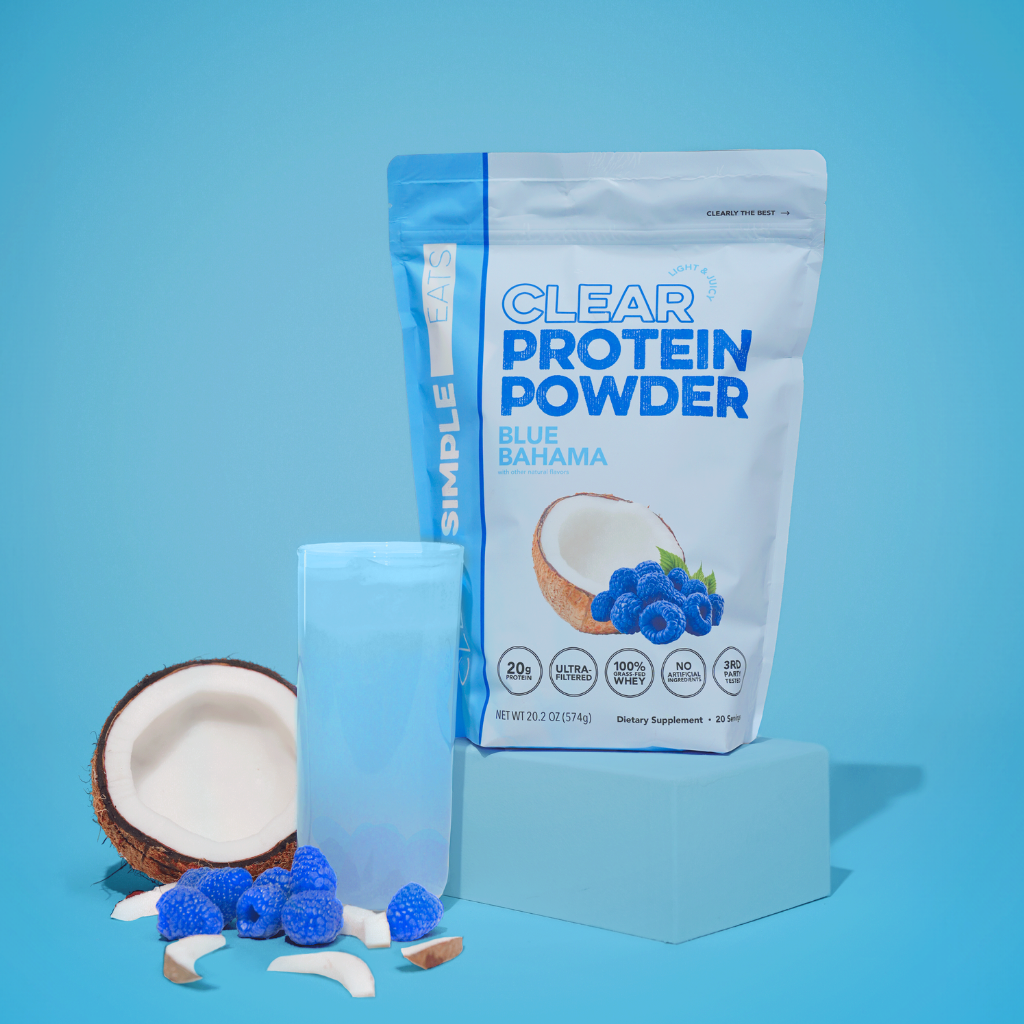 Clear Protein Powder - Blue Bahama | CSE – Clean Simple Eats