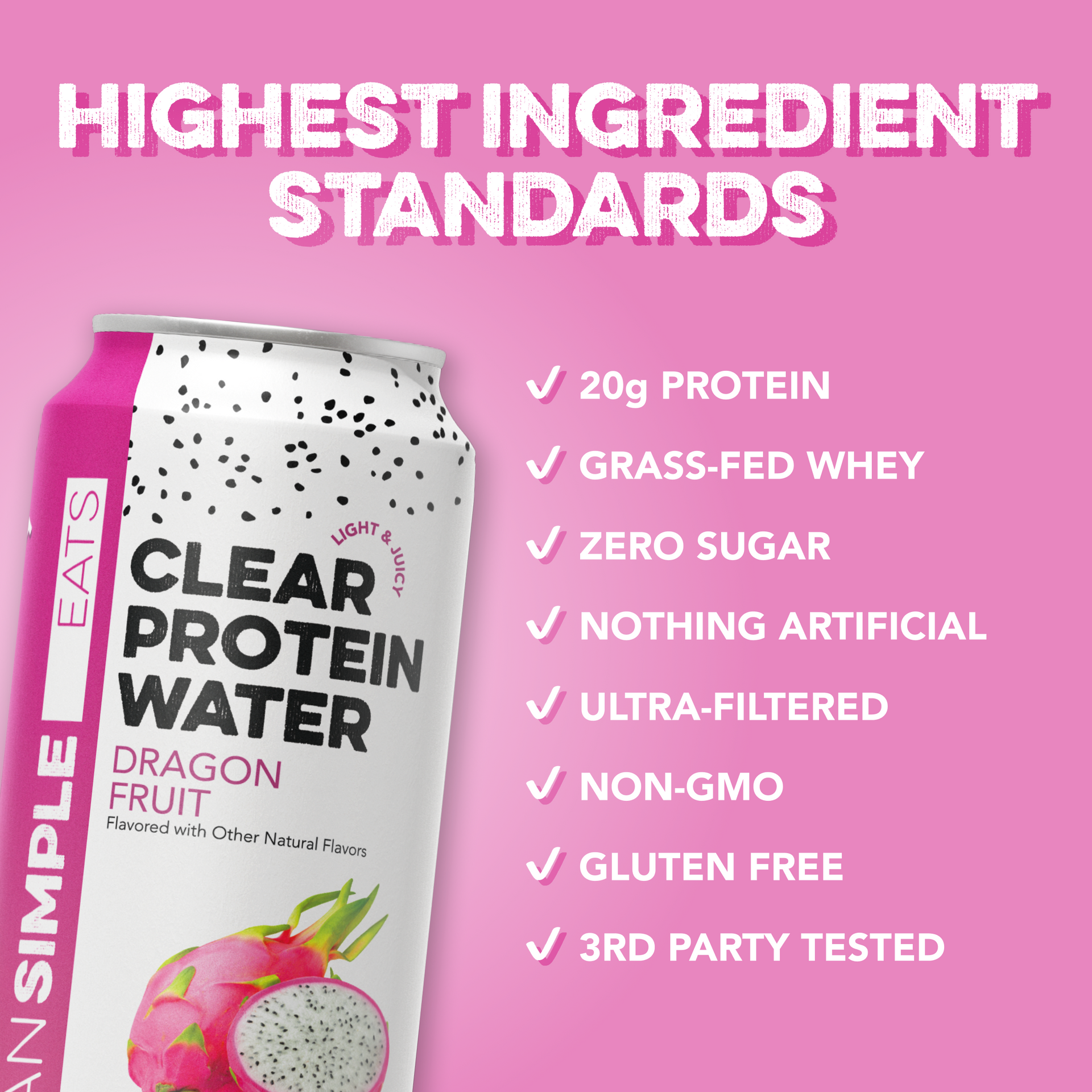 Clear Protein Water: Variety (8 Pack)