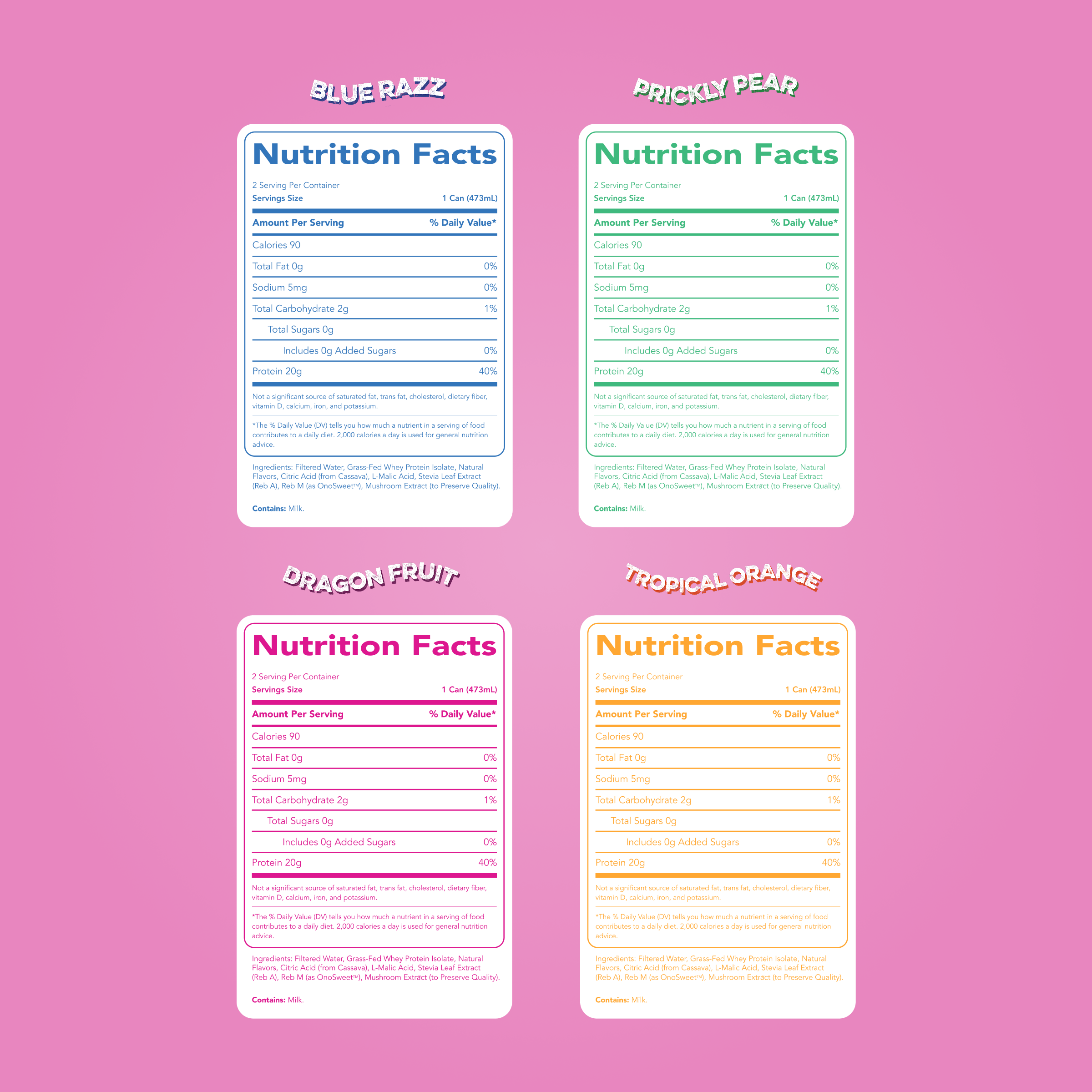 Clear Protein Water: Variety (8 Pack)