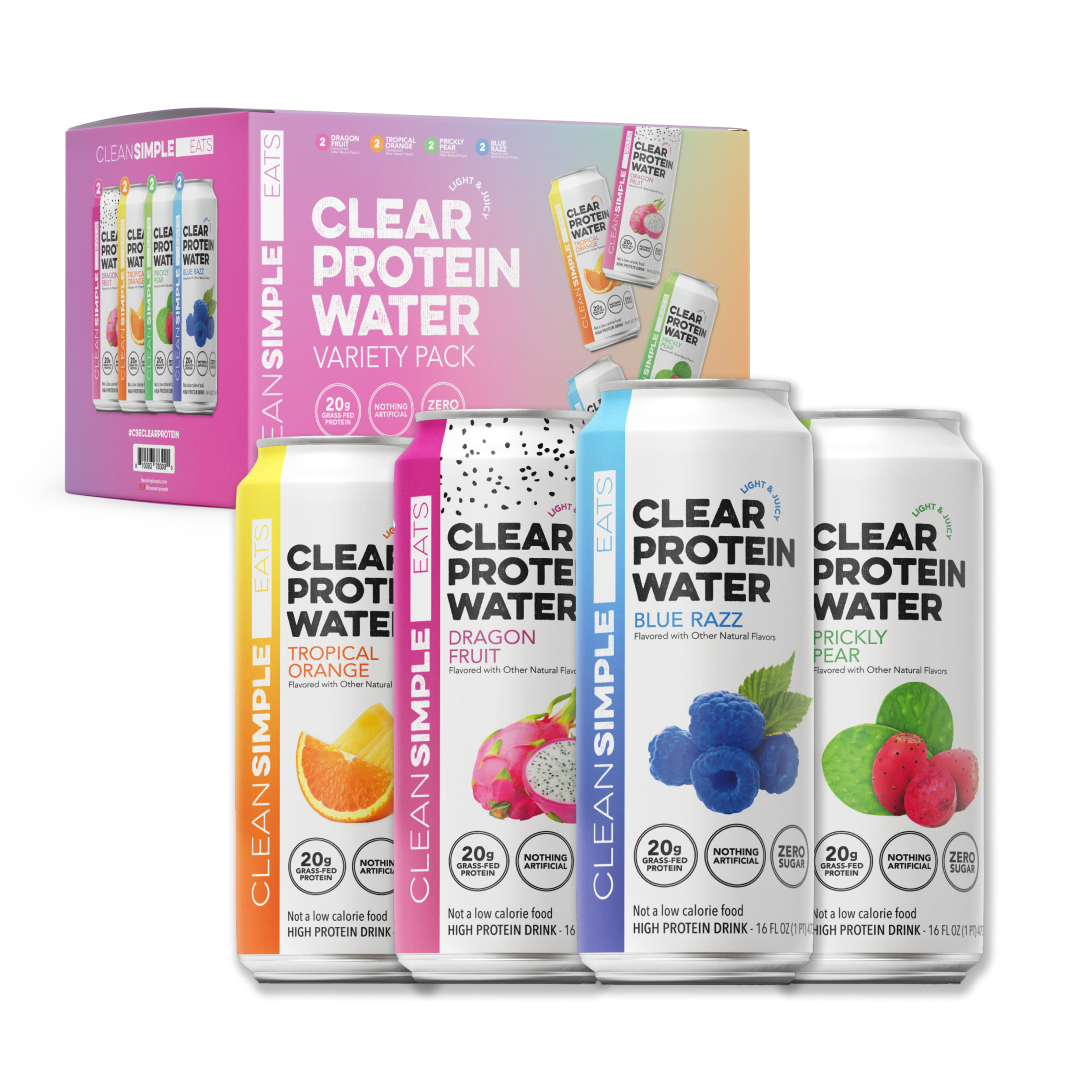 Clear Protein Water: Variety (8 Pack)