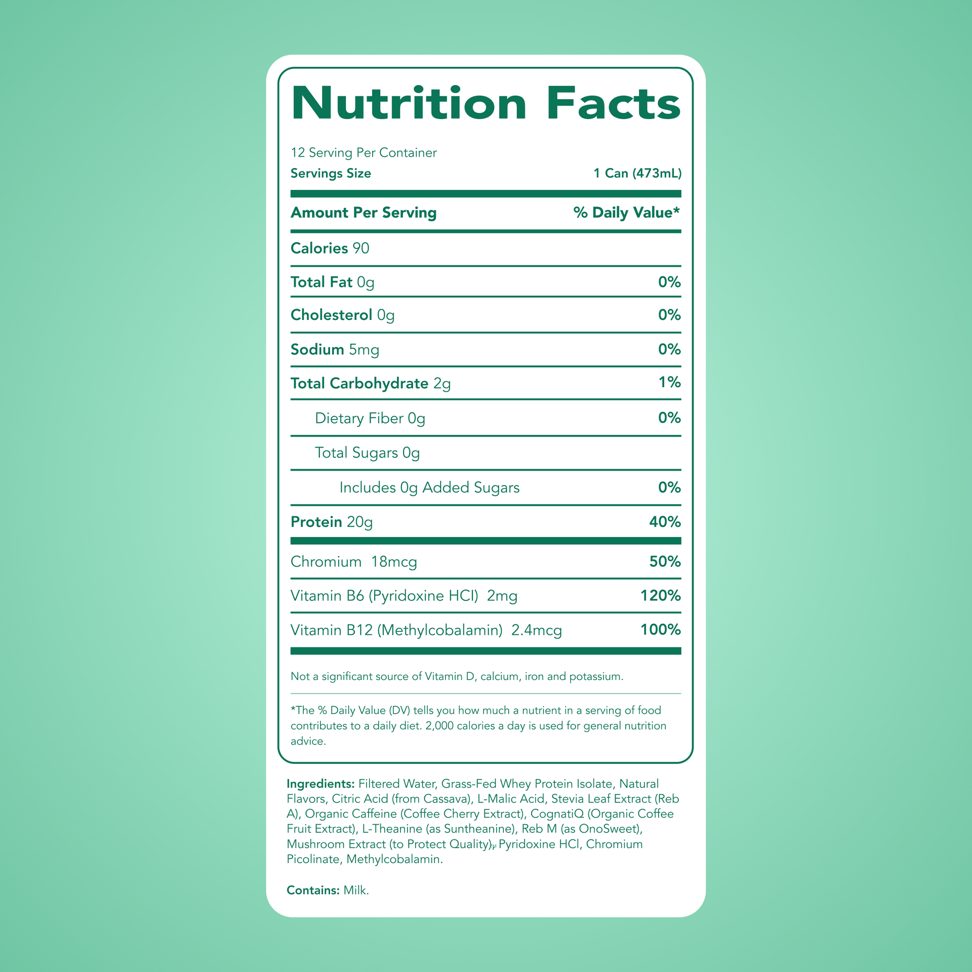 Clear Protein + Energy: Coastal Crush (12 Pack)