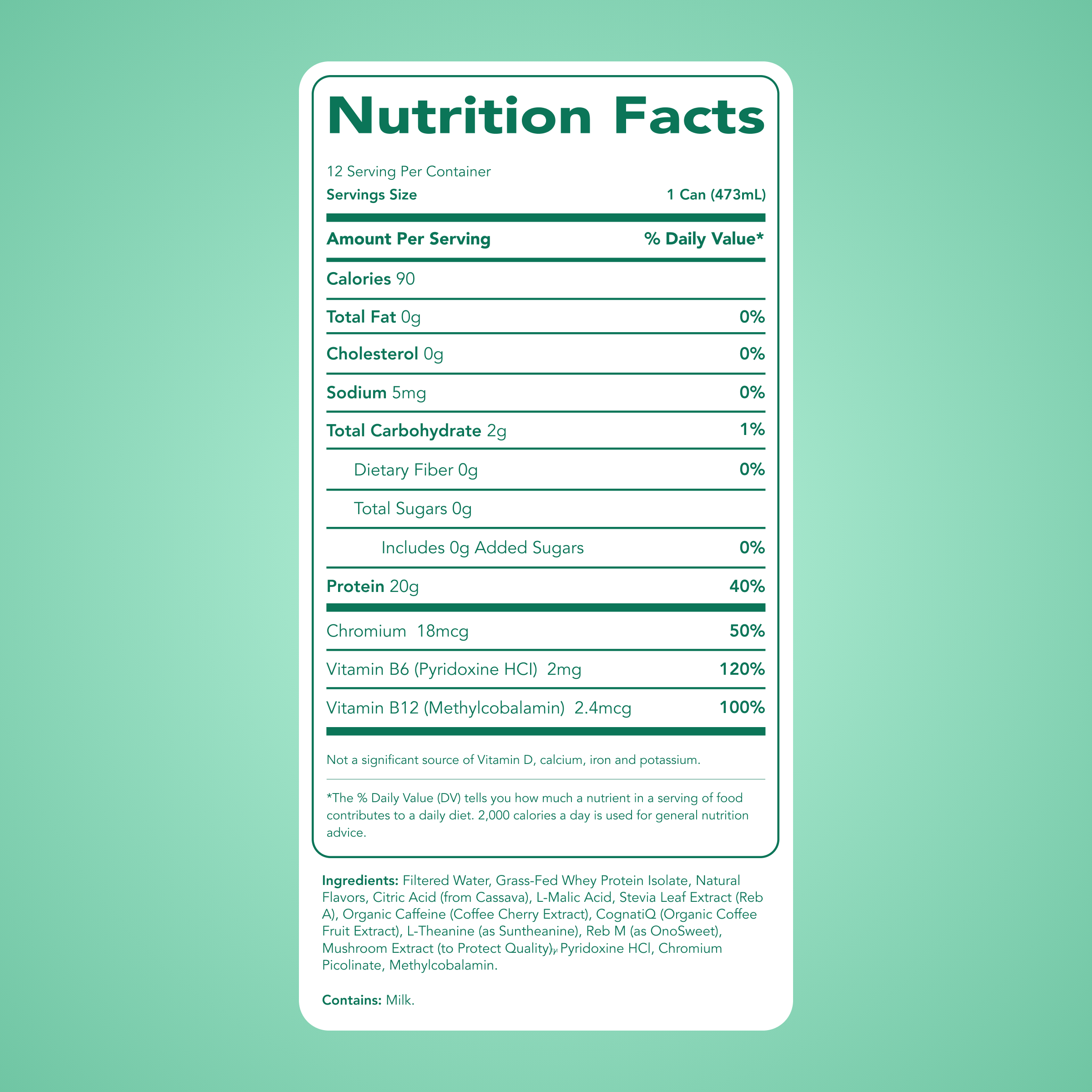 Clear Protein + Energy: Coastal Crush (12 Pack)