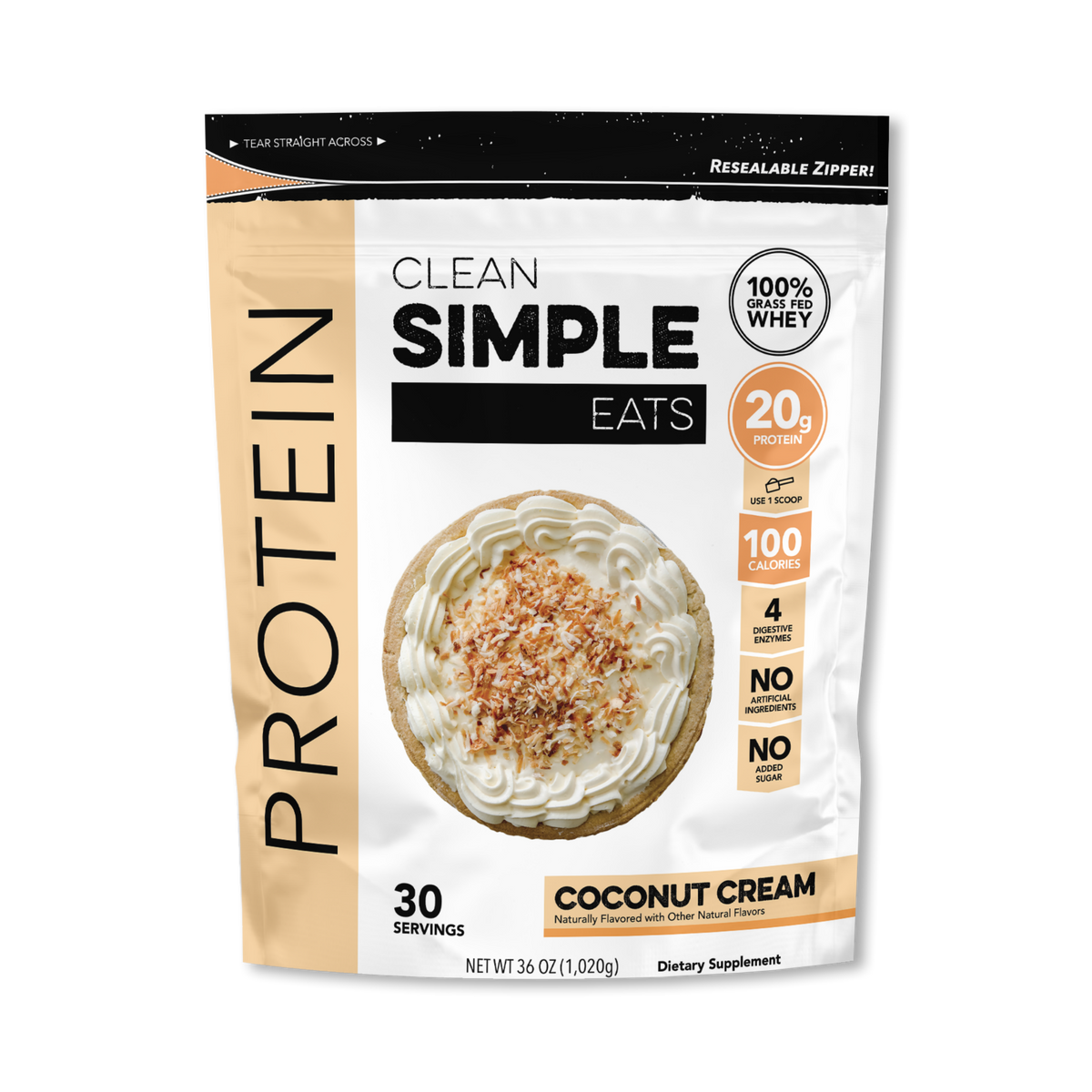 Coconut Protein Powder Clean Simple Eats Protein Powder