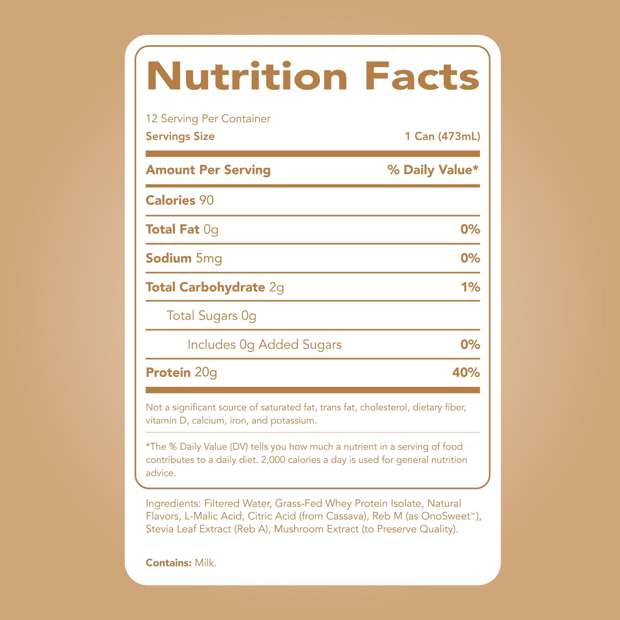 Clear Protein Water: Coconut Créme (12 Pack)